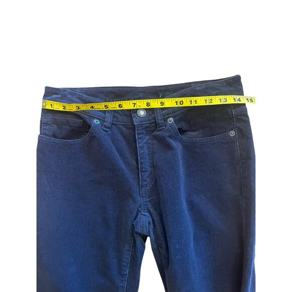 PATAGONIA WOMENS FITTED CORDUROY PANTS NAVY BLUE STY# 55055 SIZE 28 (6) - Picture 8 of 12